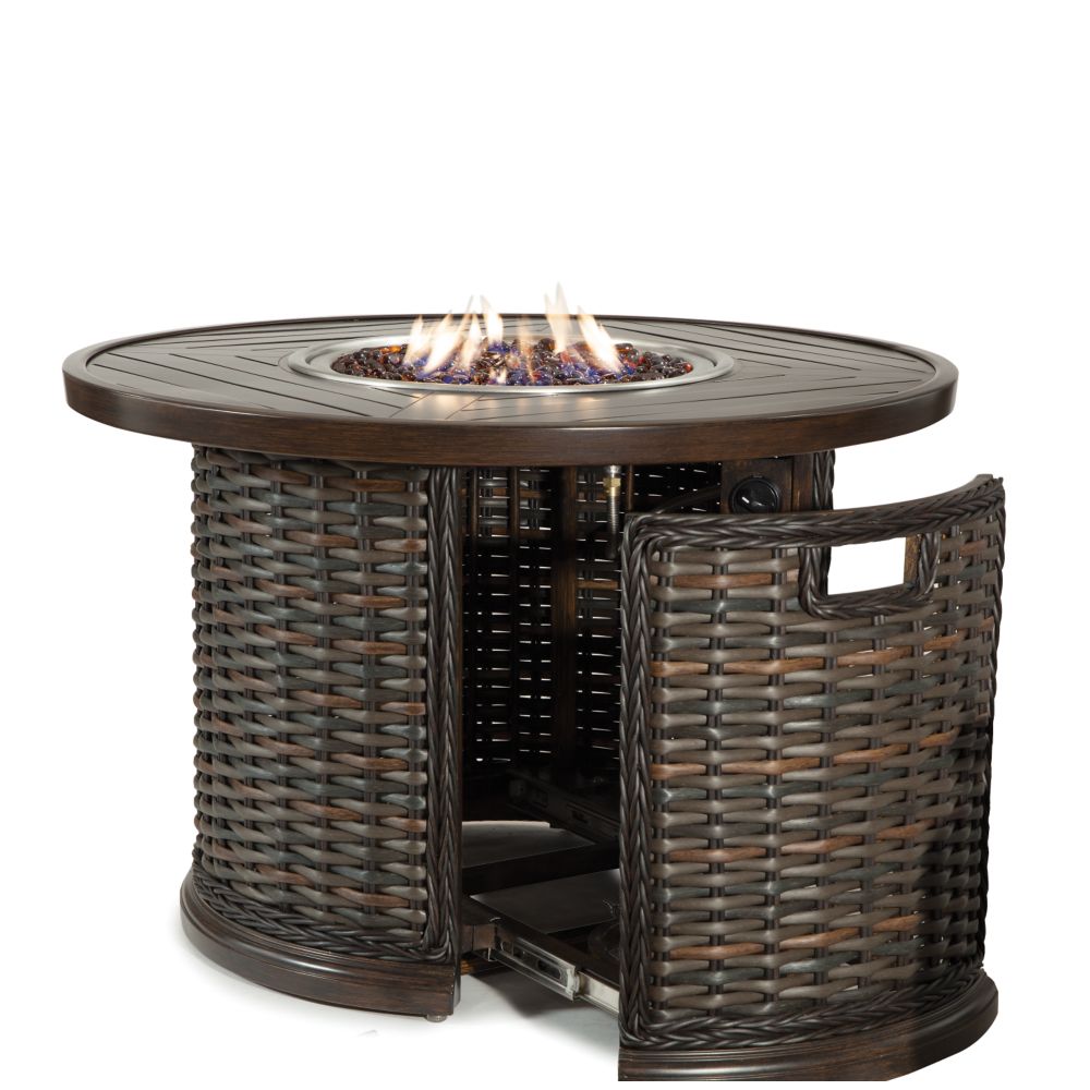 LANE VENTURE South Hampton 36in Round Gas Fire Pit