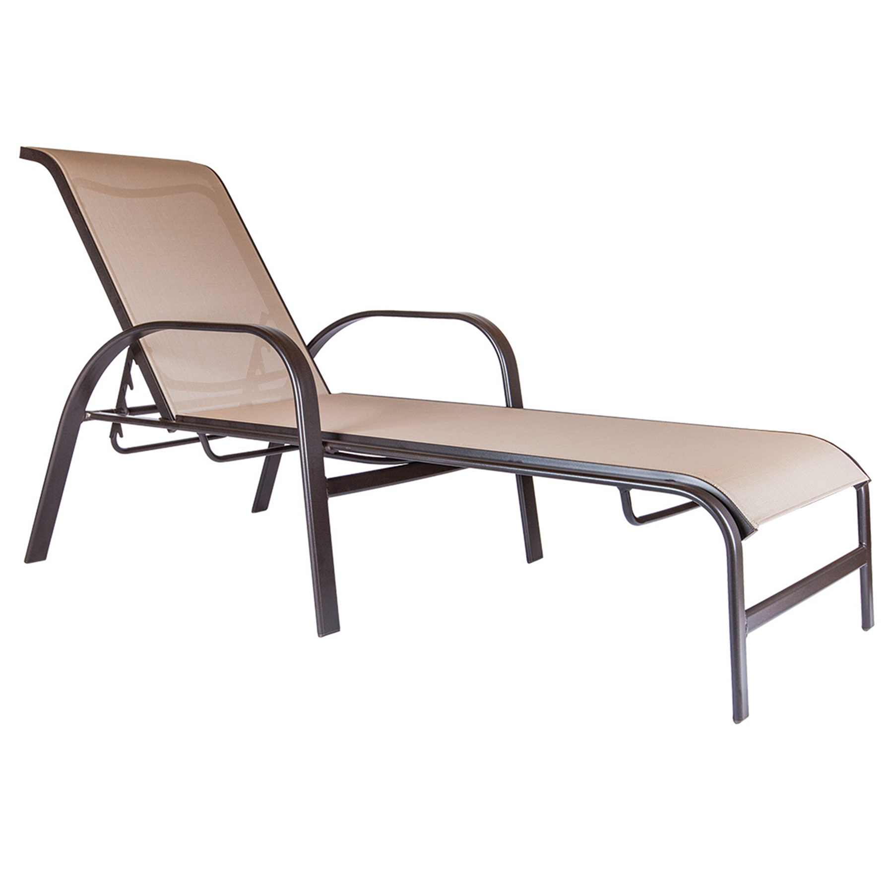 Bayside Sling: Stackable Adjustable Chaise
