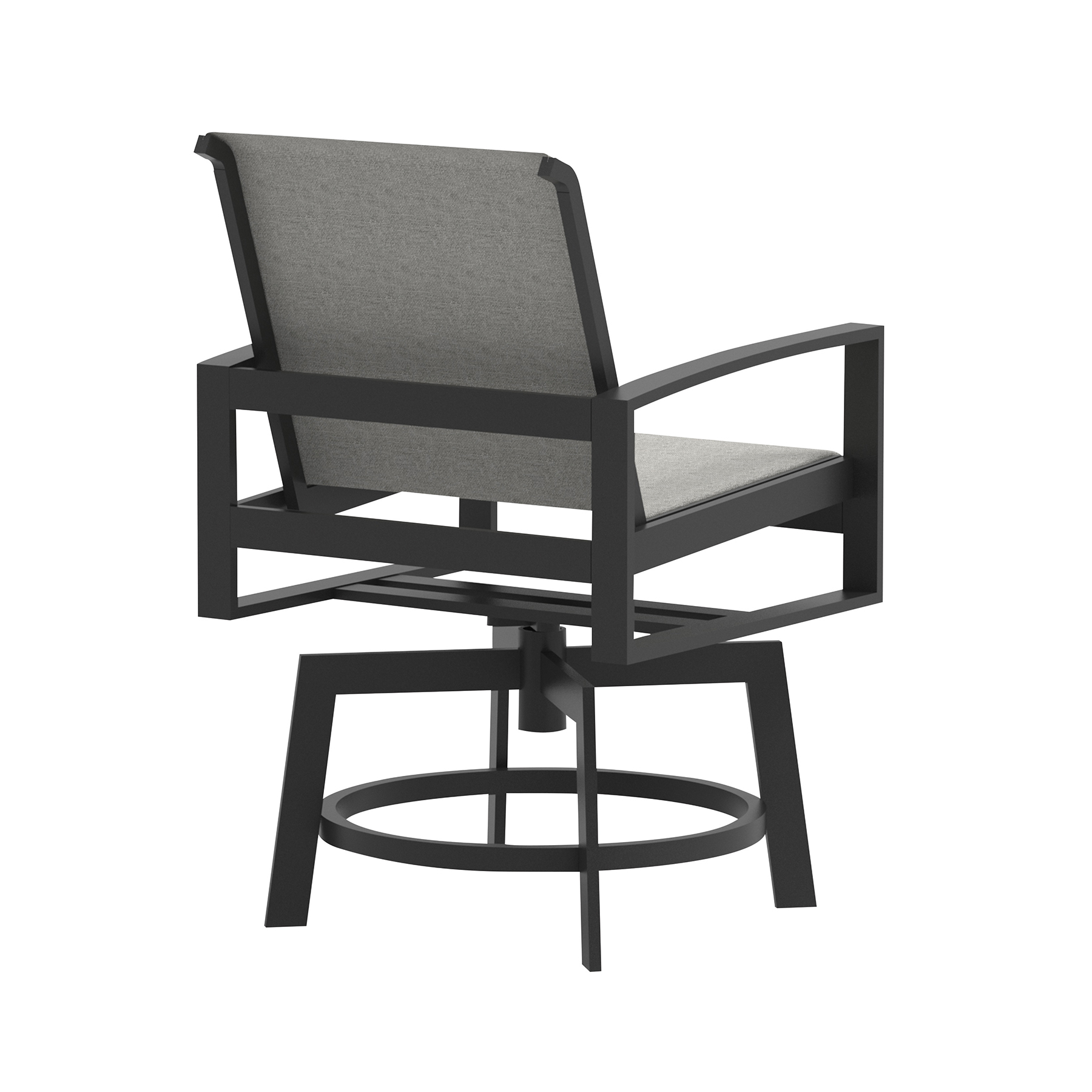 LANE VENTURE Bonavista Sling Arch Arm Swivel Bar Stool