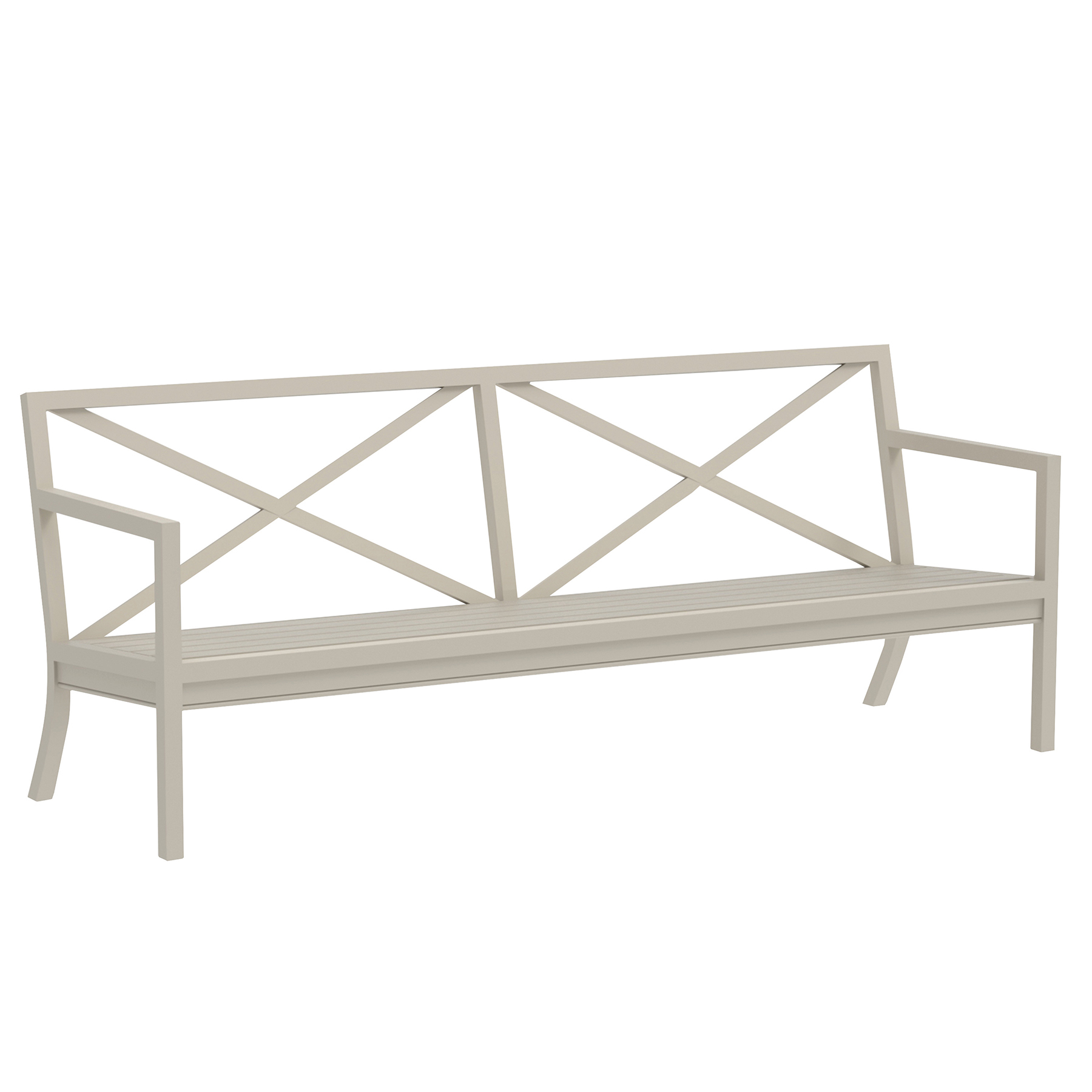 WIntherthur Garden: Garden Arm Bench