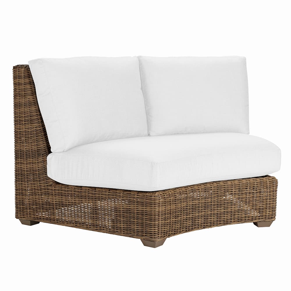 LANE VENTURE Oasis Curved Armless Loveseat