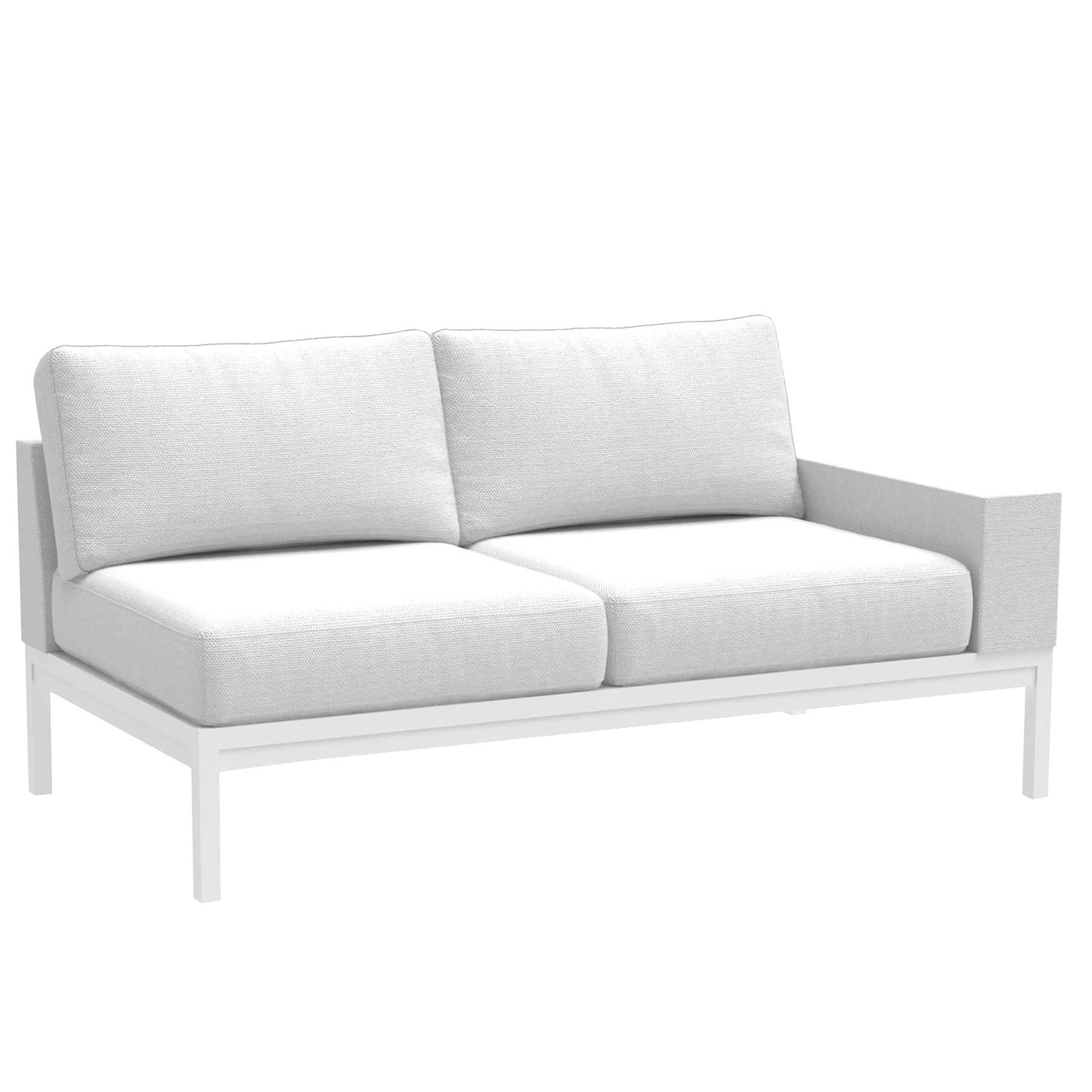 Bespoke Modular: RF One Arm Loveseat