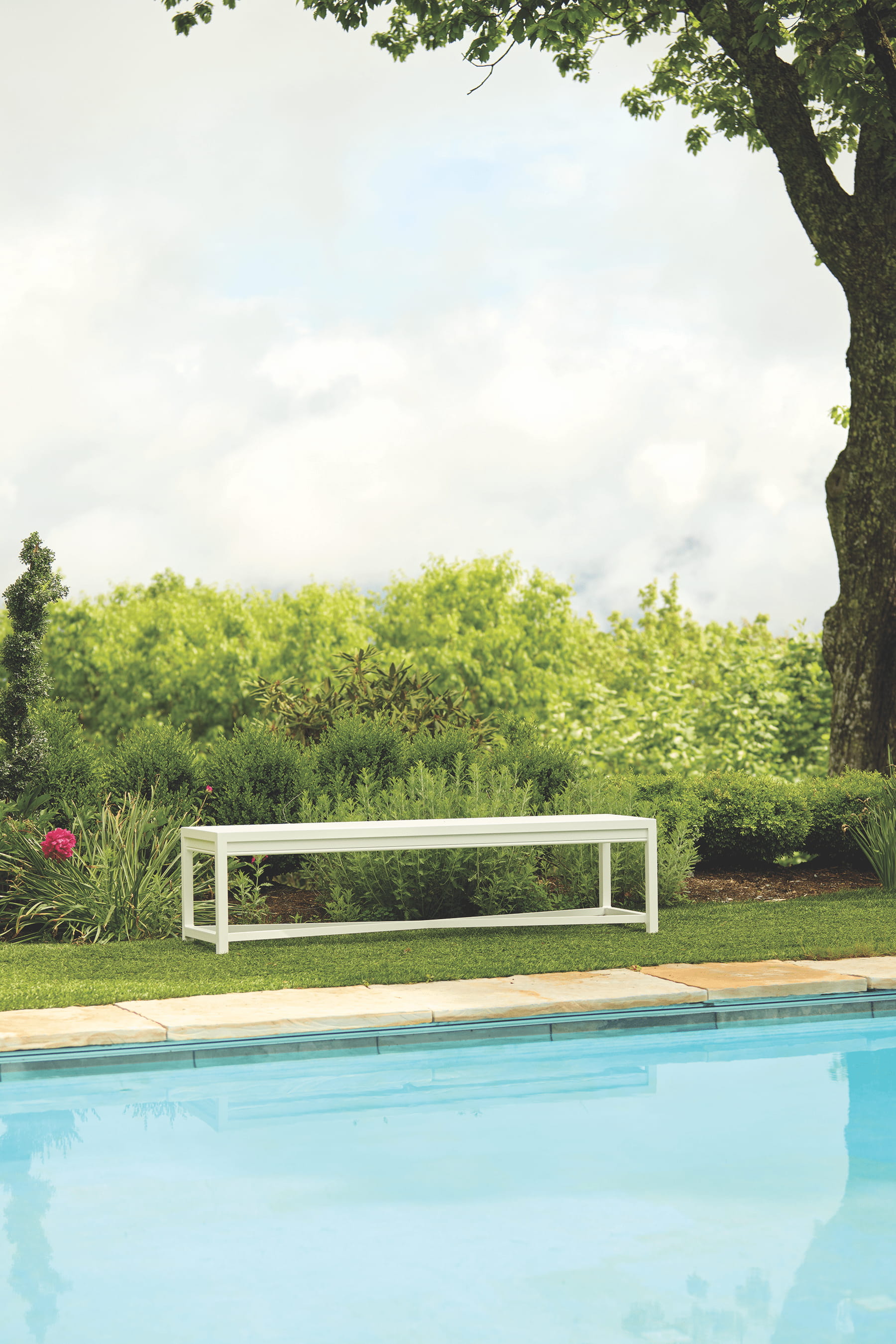 LANE VENTURE WIntherthur Garden Garden Armless Bench