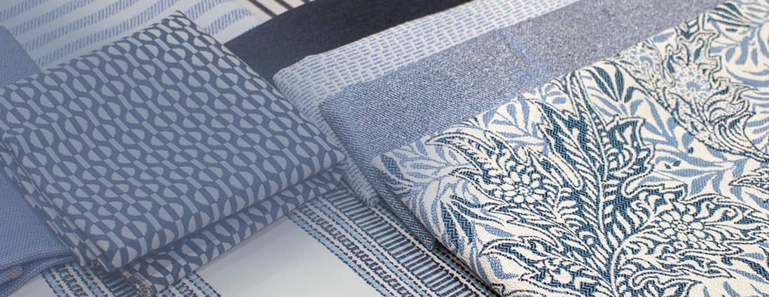 variety of fabrics to choose from